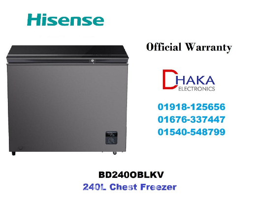 Hisense 200L BD240OBLKV Chest Freezer